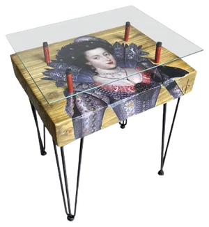 Queen Side Table from Cappa E Spada, Set of 2