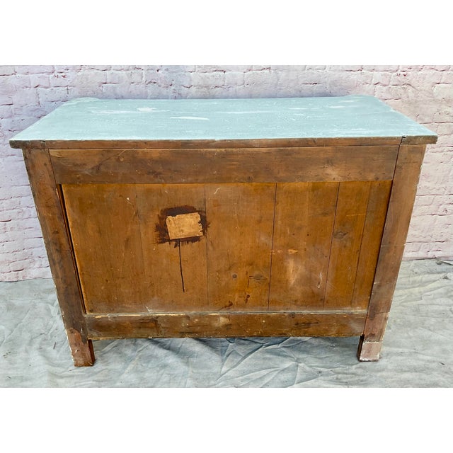Early 19th Century French Empire Painted Commode For Sale - Image 10 of 10