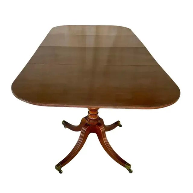 Georgian Mahogany Dining Table 19th Century For Sale - Image 9 of 18