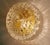 Metal Vintage Bubble Glass Flush Mount from Erco, 1970s For Sale - Image 7 of 17