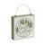 Kenneth Ludwig Chicago Winter Cabin and Trails Sentiment Sign (Set of 4) For Sale - Image 4 of 4