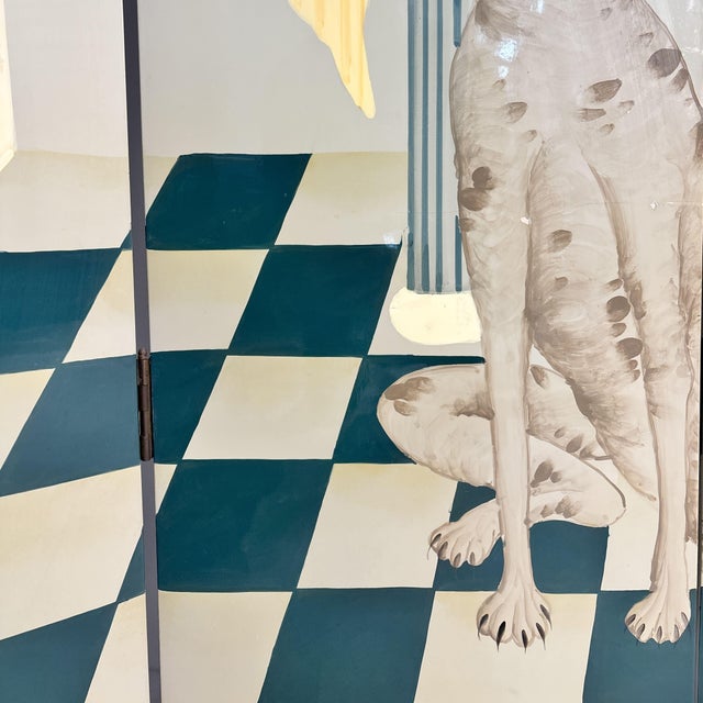 Vintage Art Deco Screen, 1930s For Sale - Image 12 of 17