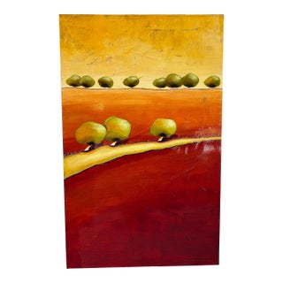 Stacy Venter Dynan "A Perfect Day" Original Acrylic Painting For Sale