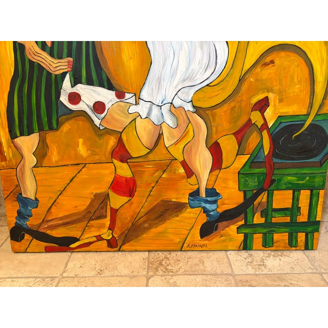 Textile Ann Krasner Original, "Introduction to Art Deco" For Sale - Image 7 of 10