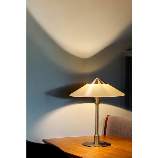 Mid-Century Kongelys Table Lamp by Niels Rasmussen Thykier for Fog & Mørup, Denmark, 1960s For Sale - Image 12 of 14