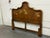 Design Plus Gallery presents a Vintage Raised Gesso Chinoiserie Queen Size Headboard by Phyllis Andrade from White...