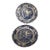 2 Circa 1985 Spode Blue Italian Dinner Plates- a Pair For Sale