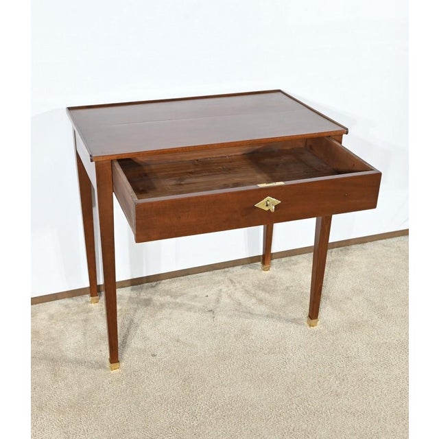 Small Directoire Mahogany Table, Early 19th Century For Sale - Image 5 of 18