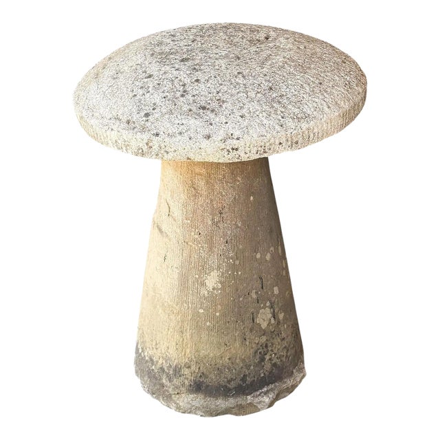 Large English Steddle or Staddle Stone for the Garden For Sale
