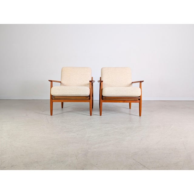 Mid-Century Modern Mid-Century Modern Teak Easy Chairs, 1960, Set of 2 For Sale - Image 3 of 11