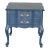 Vintage French Provincial Blue Nightstand For Sale