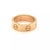 Contemporary Cartier Love 18k Pink Gold Ring - Size 4.5 For Sale - Image 3 of 5