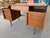 Mid Century Modern Walnut Floating Top Desk Attributed to Hooker Furniture’s Mainline Collection For Sale - Image 11 of 12