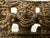 Metal Ming Dynasty Chinese Bronze Brush Rest: Scholars Openwork Relief For Sale - Image 7 of 10