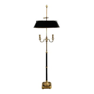 Vintage 1970's Chapman Bouillotte Floor Lamp For Sale