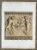 1850s chromolithograph of an architectural fragment with the classical figures.