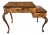 Mid-Century Modern Italian Art Deco Walnut Burl Desk, 1960s For Sale