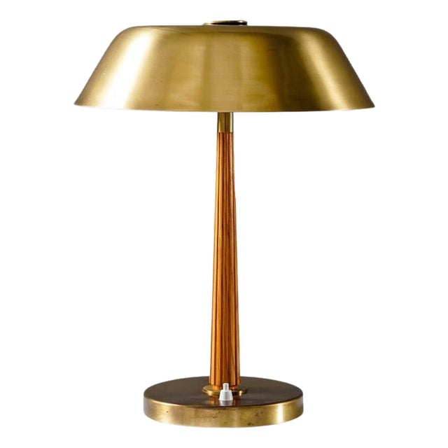 Model 15474 Table Lamp attributed to Harald Notini for Böhlmarks, Sweden, 1940s For Sale