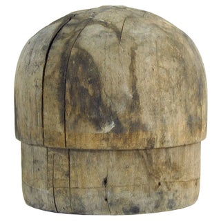 Belgian Hat Block, 1890s For Sale