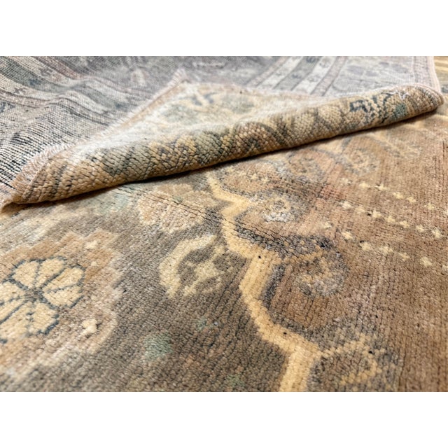 Antique Turkish Tribal Wool Rug 4’10” X 7’8” For Sale - Image 4 of 8