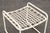 Brown Jordan Brown Jordan Vintage Pair 'Lido' Aluminum Outdoor Patio Stools or Ottomans For Sale - Image 4 of 12