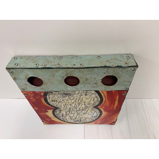 1990s Rocky Bridges Metal Artwork, 1999 For Sale - Image 5 of 9