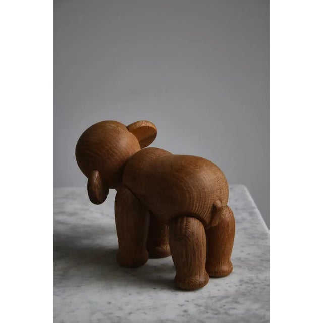 1950s Oak Elephant Toy by Kay Bojesen, 1950s, Denmark For Sale - Image 5 of 12