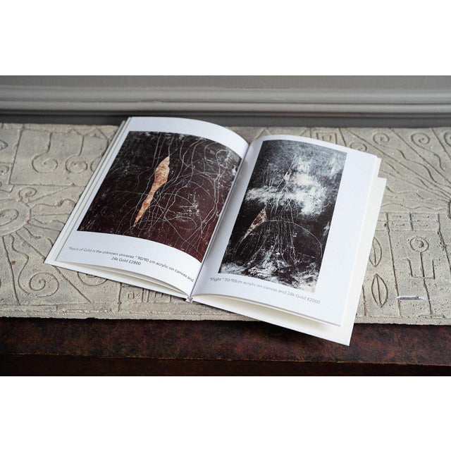 Agnes Bučimytė, Piece of Gold in Unknown Universe, Acrylic on Canvas For Sale - Image 3 of 5