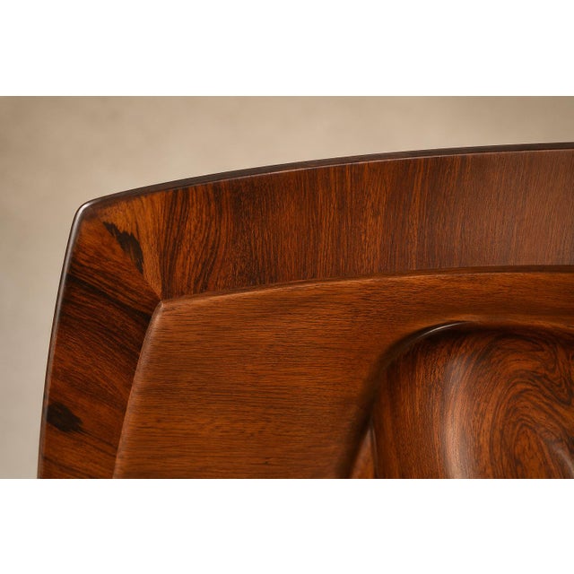 Giuseppe Scapinelli Giuseppe Scapinelli Extendable Brazilian Rosewood Dining Table, Brazil, 1950s For Sale - Image 4 of 18
