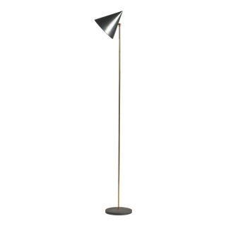 Imbuto Floor Lamp with Cone Adjustable by Luigi Caccia Dominioni for Azucena, 1990s For Sale