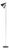 Imbuto Floor Lamp with Cone Adjustable by Luigi Caccia Dominioni for Azucena, 1990s For Sale