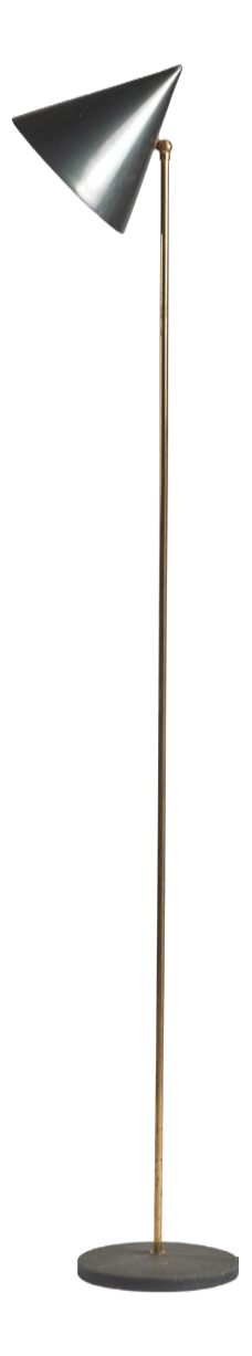 Imbuto Floor Lamp with Cone Adjustable by Luigi Caccia Dominioni for Azucena, 1990s