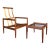 Børge Jensen & Sønner Teak Lounge Chair and Ottoman for Bernstorffsmide Møbelfabrik For Sale