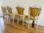 French 4s Antique French 19 Th C Louis XVI Chairs in MacKenzie Childs Style For Sale - Image 3 of 12
