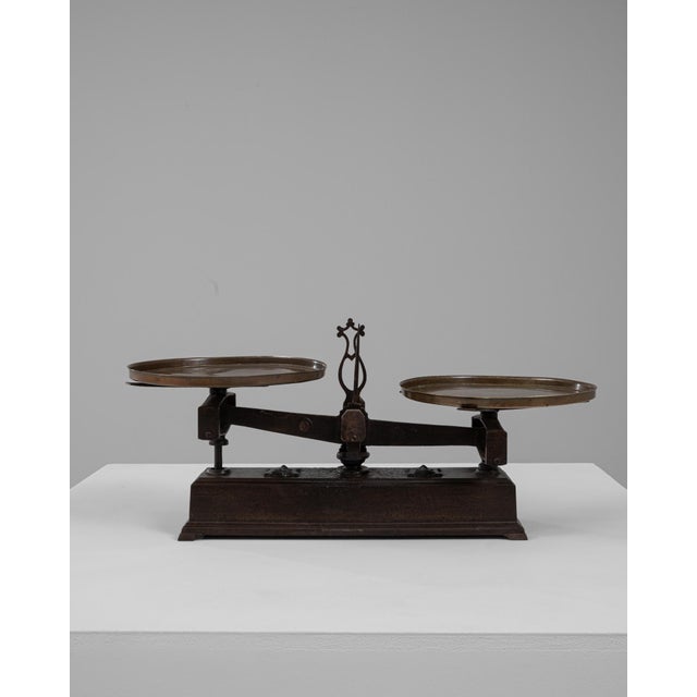 19th Century French Iron & Brass Scale For Sale - Image 16 of 18