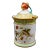 Mid 20th Century Sevres Modele Et Decoration Exclusive a La Main French Porcelain Jam Jar For Sale