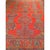 Early 20th Century Vintage Turkish Oushak Hand-Knotted Rug, Red Geometric, Early 1900s, 9' x 11' For Sale - Image 5 of 18