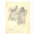 Original 1944 Pencil Drawing From Hi, Guy! The Cinderella Horse by Paul Brown 22 For Sale