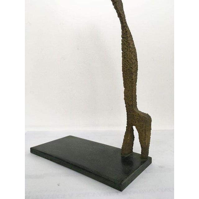 Urano Palma, Abstract Homage to Giacometti, 1970, Bronze For Sale - Image 6 of 18