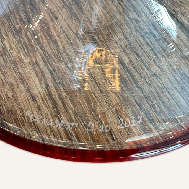 2017 Set of 2 Venini Glass Horns by Piero Fornasetti Sold by Barney’s New York For Sale - Image 10 of 11