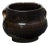 Chinese Petite Glazed Apothecary Jar, C. 1900 For Sale