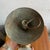 Antique Industrial Brass Wall Sconce With Acid-Etched Ribbed Glass Shade For Sale - Image 10 of 10