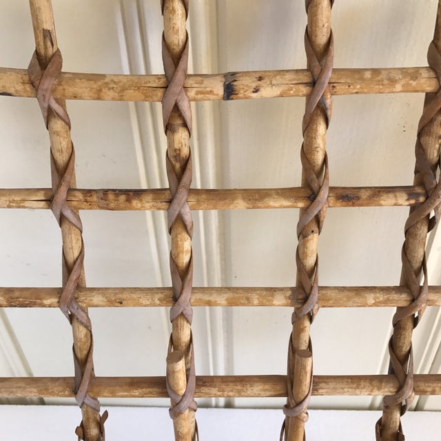 Bohemian Rustic Bamboo Wall Hooks Chairish