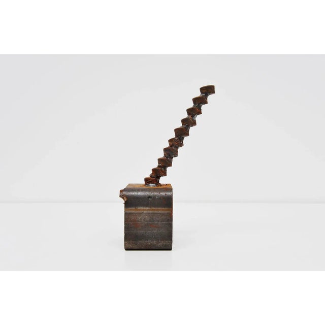 Iron Sculptures by Theo Niermeijer, 1970s, Set of 3 For Sale - Image 4 of 9
