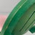 French Modern Argos Armchair in Pink Leather and Green Wood by Baumann, 1970s For Sale - Image 12 of 18