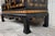 20th Black Lacquer and Hand Painted Open Altar Table or Sideboard For Sale - Image 12 of 13