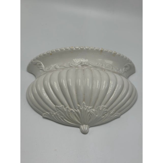 Vintage Ceramic Italian Wall Pocket For Sale In Charleston - Image 6 of 6