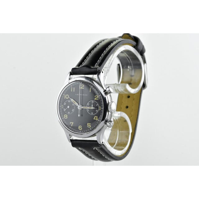 Swiss Chronograph Leonidas, 1950 For Sale - Image 14 of 15