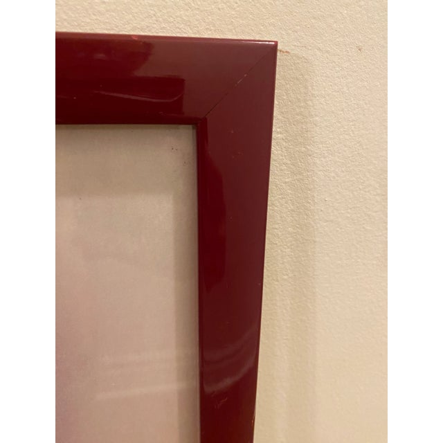 1980s Peter Kitchell Pastel Abstract Lithographs “Shasta A” and “Shasta B” Signed and Framed - a Pair For Sale - Image 4 of 6