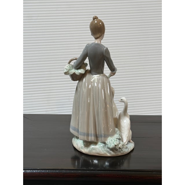 Fulgencio García for Lladró Pacing the Ducks Porcelain Figurine, Signed For Sale - Image 10 of 12